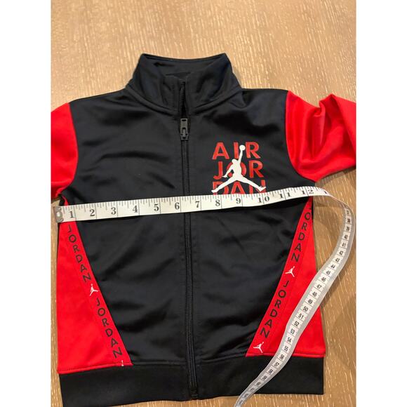 Air Jordan Toddler Kids 3T 2-3Y White Jumpman Logo Track Jacket Basketball - Picture 6 of 8